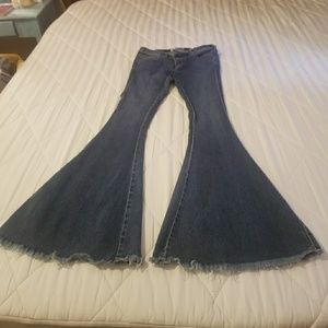 Free people bell bottoms